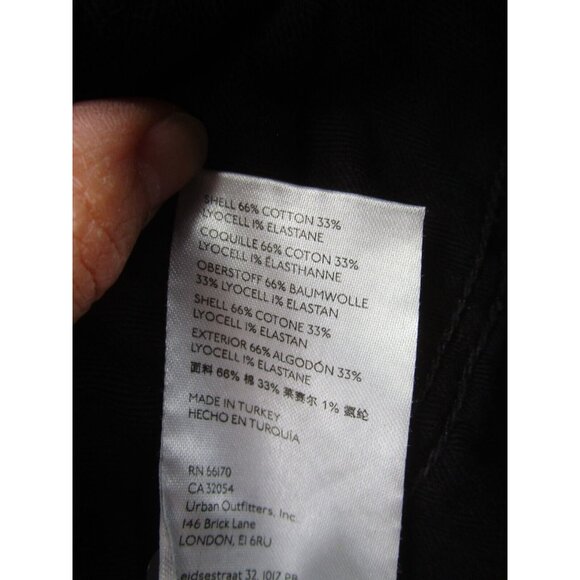 We The Free People Jeans 25 Straight High Rise Ripped Button Fly - Picture 9 of 11